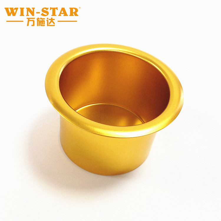 WINSTAR Wholesale Aluminum Cup Holder for Table Cinema Chair Cup Holder