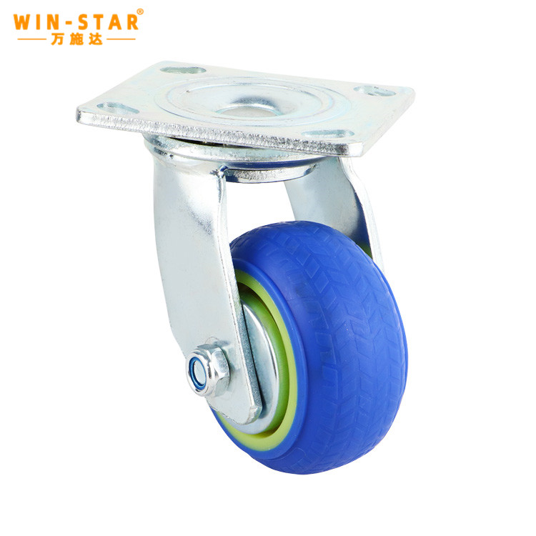  Heavy Duty Caster Wheels with Brake 4/5/6/8 Inch Loaded Casters 