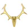 Elevate Your Furniture with Captivating Antler - Inspired Metal Decorative Buttons
