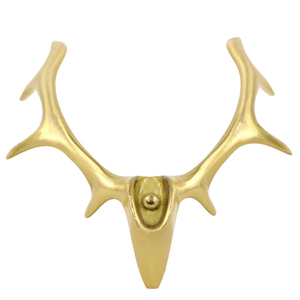 Elevate Your Furniture with Captivating Antler - Inspired Metal Decorative Buttons