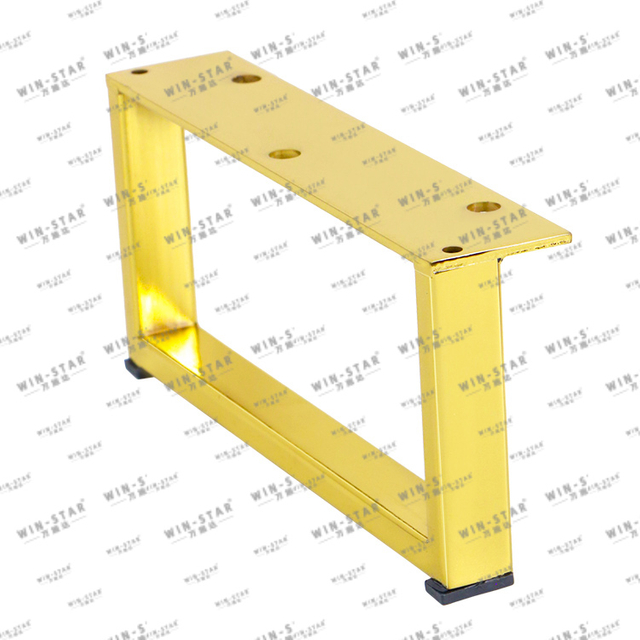 Table Leg Gold Seat Furniture Legs Feet Metal Golden Matte Black Tapered Table Legs