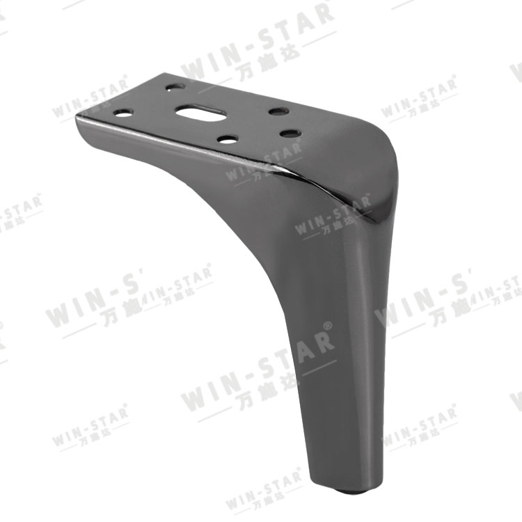Newest Design Iron Furniture Legs Chrome-plated Sofa Legs Metal Gold Sofa Furniture Legs