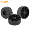 20mm Height Wholesale New Design Black Furniture Feet Plastic Sofa Legs With Custom Logo