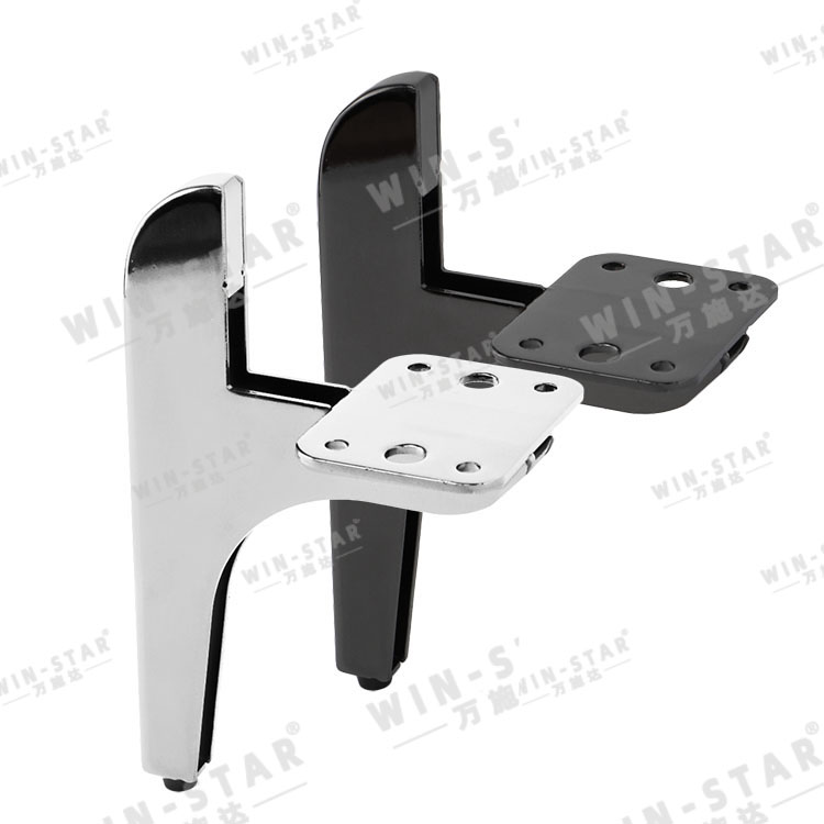  High Quality Chrome Sofa Legs New Model Furniture Kitchen Iron Legs Cabinet Iron Legs