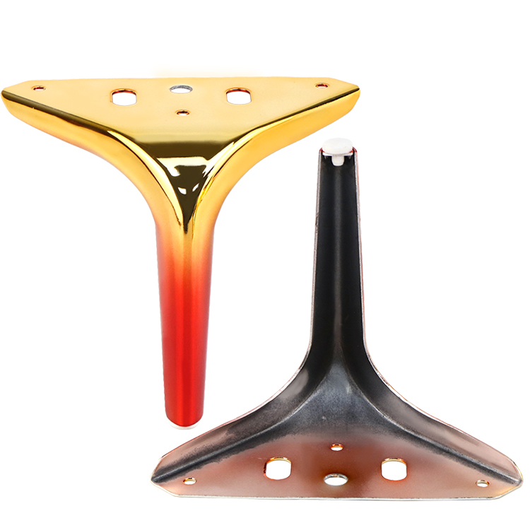Moderne designmøbler bord jernben trekant sofa hardware ben serie 