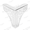 Modern 130MM Iron Gold Color Triangle Sofa Legs Furniture Accessories Legs