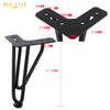 150MM Furniture Strong Cabinet Iron Legs Fashion Coffee Table Hardware Legs Series 
