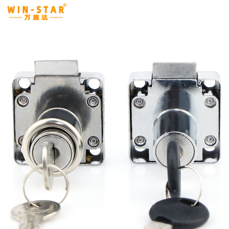 Furniture Lock Iron Material Drawer Lock 338 Office desk lock