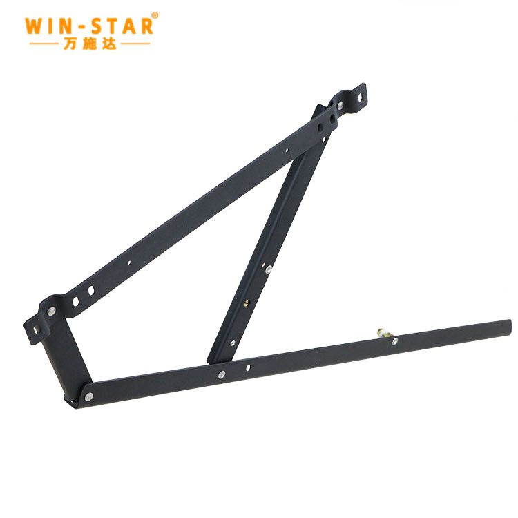 ZD-I014-C WINSTAR Hydraulic Gas Spring Bed Hinge Mechanism Folding Hinge Frame for Bed
