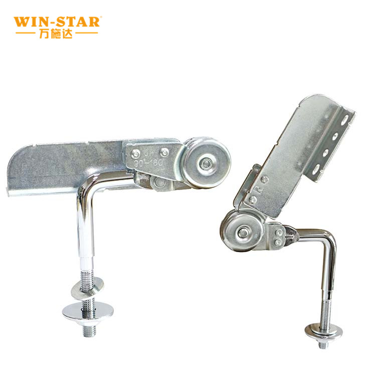 WINSTAR 90-180 adjustable hardware sofa knock down headrest hinge for furniture mechanism