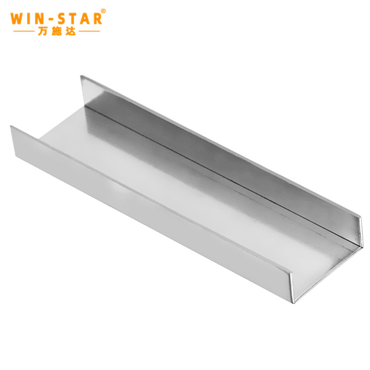 Light luxury mirror gold stainless steel U-tile decoration strip