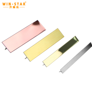 304 stainless steel closing strip T-shaped decorative strip