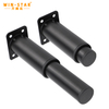 Adjustable Furniture Table Metal Black Legs 38MM Tube Chair Metal Sofa Legs 