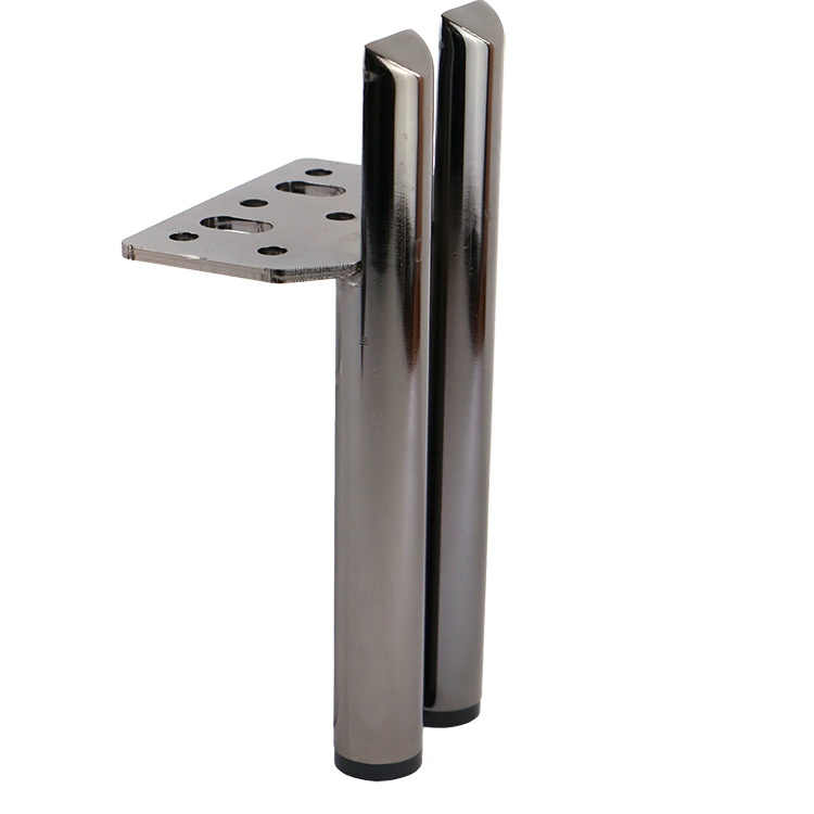 Wholesale Fashion style furniture accessory triangle Iron cast Table feet cabinet bed sofa legs for furniture legs