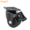 2 inch caster plastic pvc material wear-resistant wheels