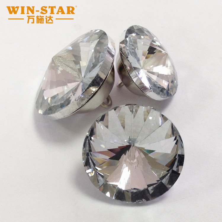 Glass Iron Sofa Decorative Buckle: Ideal for Home Decoration