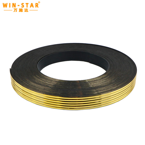 PVC Edge Banding for Furniture With Melamine Edge Protection Strip Sofa Table Use Plastic Trim for Edging
