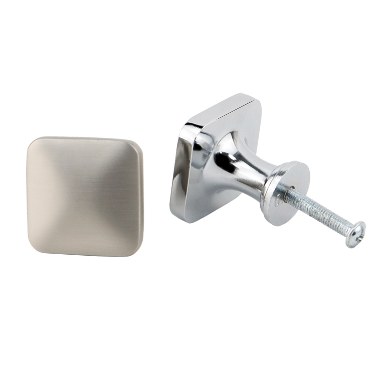 Square Furniture Handle Metal Knob of Drawer Wardrobe Handle Iron Knob T Bar Handle Door Knob