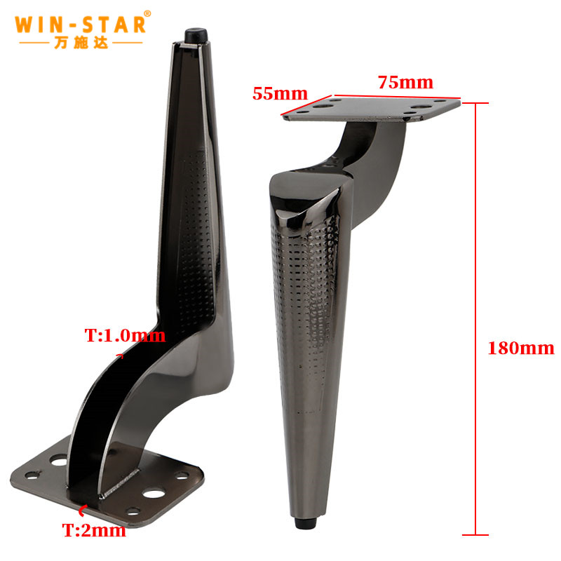 Why should we carefully select furniture legs with good stability