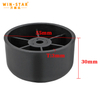 Made in China Living Room ABS Material Bed Sofa Leg Plastic Black Leg feet 