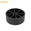 20mm Height Wholesale New Design Black Furniture Feet Plastic Sofa Legs With Custom Logo