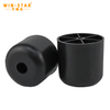 Top Selling Plastic Furniture Accessory Black Sofa Legs 50mm Height Plastic Feet for Outdoor Furniture