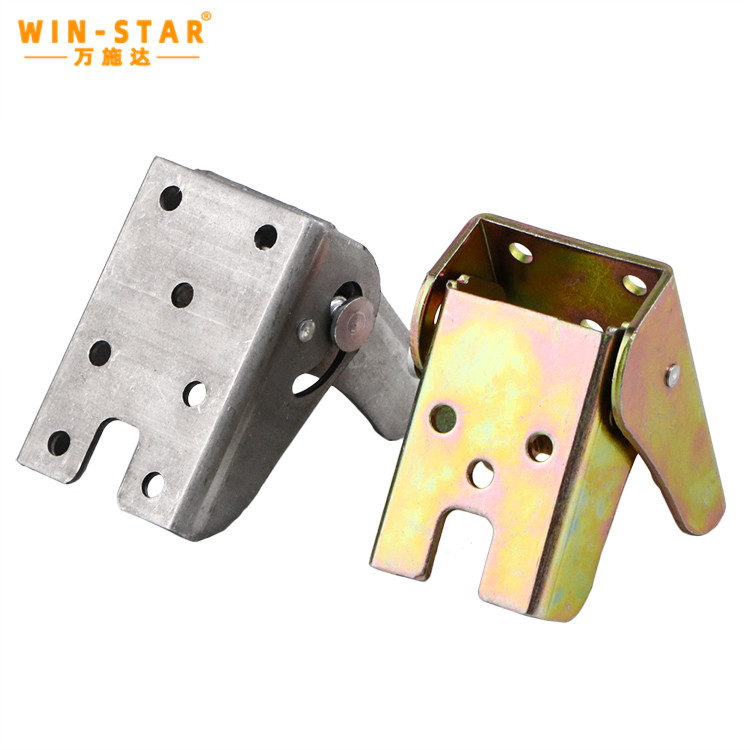 WINSTAR Wholesale Hardware Fastener Foldable Metal Color Zinc Furniture Connectors for Chair