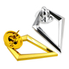 Geometric Furniture Decorative Buttons: Elevate Sofa Aesthetics with Gold & Silver Options