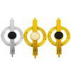Elegant Plastic Furniture Decorative Buttons for Sofas: Gold & Silver Options with Superior Quality