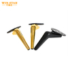 Hot Sell High Quality Luxury Gold Black Chrome Color Furniture Iron Sofa Leg