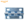 High Quality Folding Furniture Door Connector White Zinc Cabinet Hardware Hinges