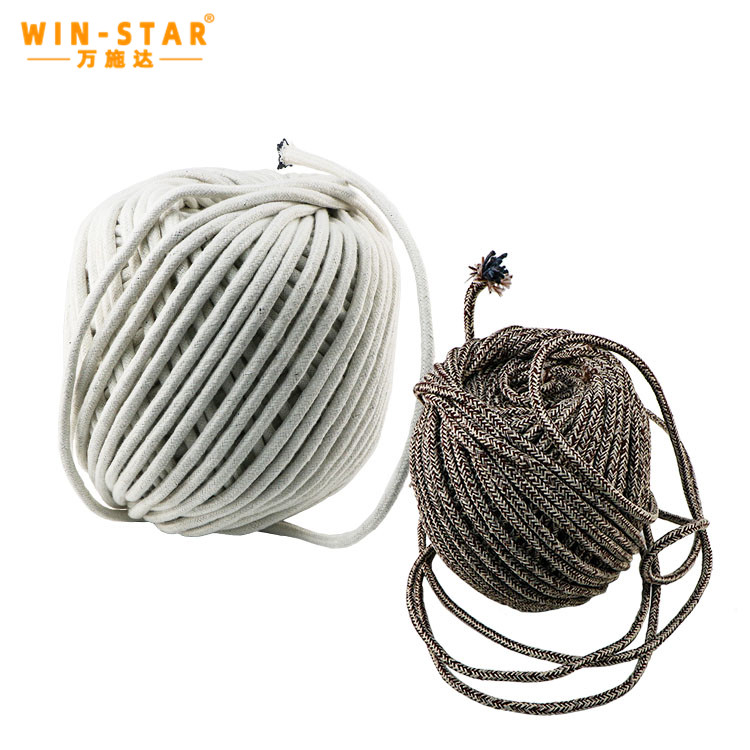 4/5mm white cotton rope &cotton piping cord for furniture