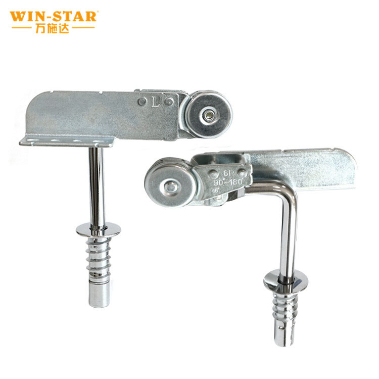 WINSTAR 90-180 adjustable hardware sofa knock down headrest hinge for furniture mechanism