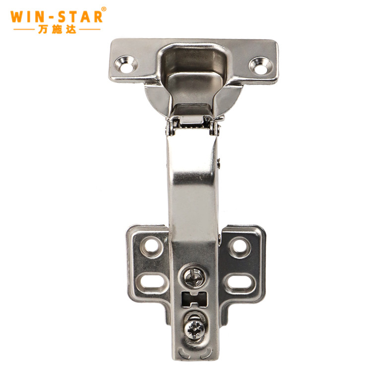 3D Button Spring Hidden Kitchen Cabinet metal 35mm cup Hinge