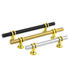 Stainless Steel Furniture Handles Metal Drawer Knobs Closet T Bar Handles