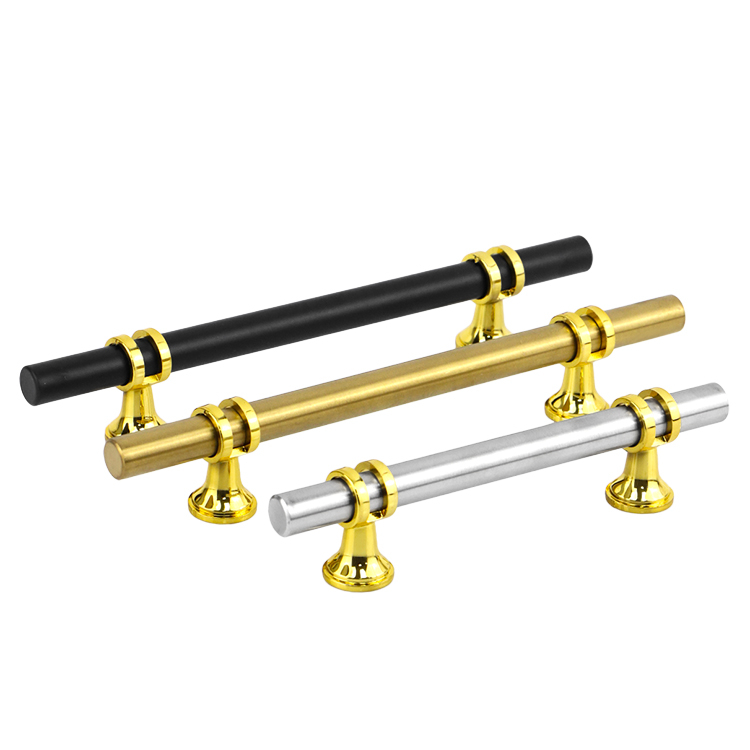 Stainless Steel Furniture Handles Metal Drawer Knobs Closet T Bar Handles