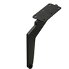Factory Supply Metal L Shape Black Color Furniture Sofa Legs for Bed Chair