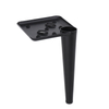 L Shape Furniture Part Black Metal TV Coffee Table Feet Cheap Sofa Legs