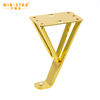 Decorative Furniture Cabinet Legs Metal Modern Gold Sofa Legs New Design Iron Legs Series 