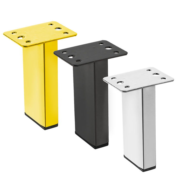 فرنیچر لوہے کی ٹانگوں کے لوازمات ٹیبل ٹانگ سوفی فٹ سونے کی دھات سوفی ٹانگ