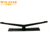 Heavy duty furniture fittings iron cast black sofa legs for bed base