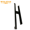 Modern metal black T shape furniture sofa bed legs for base