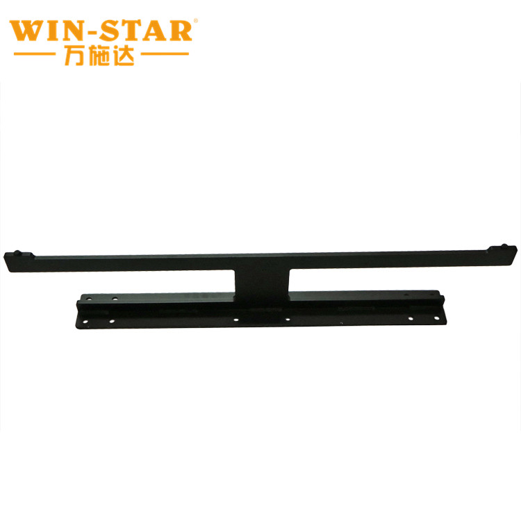Popular Furniture Accessory Black 170mm Height Metal Sofa Bed Legs for Frame