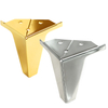 ZD-N149 high quality 4inch furniture feet modern metal sofa legs for bed