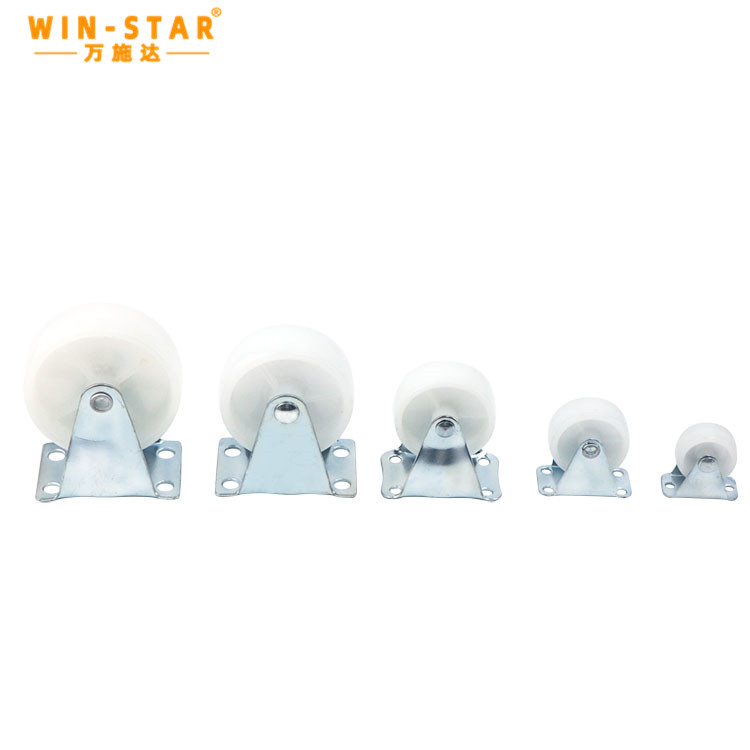 Supply PP light casters 1 inch Fixed wheel Universal wheel