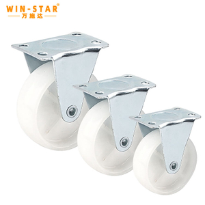 Supply PP light casters 1 inch Fixed wheel Universal wheel