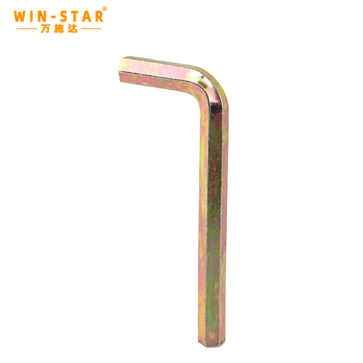 China Factory Custom L Type Allen Hex Key Wrench iron Plain Allen Wrenches