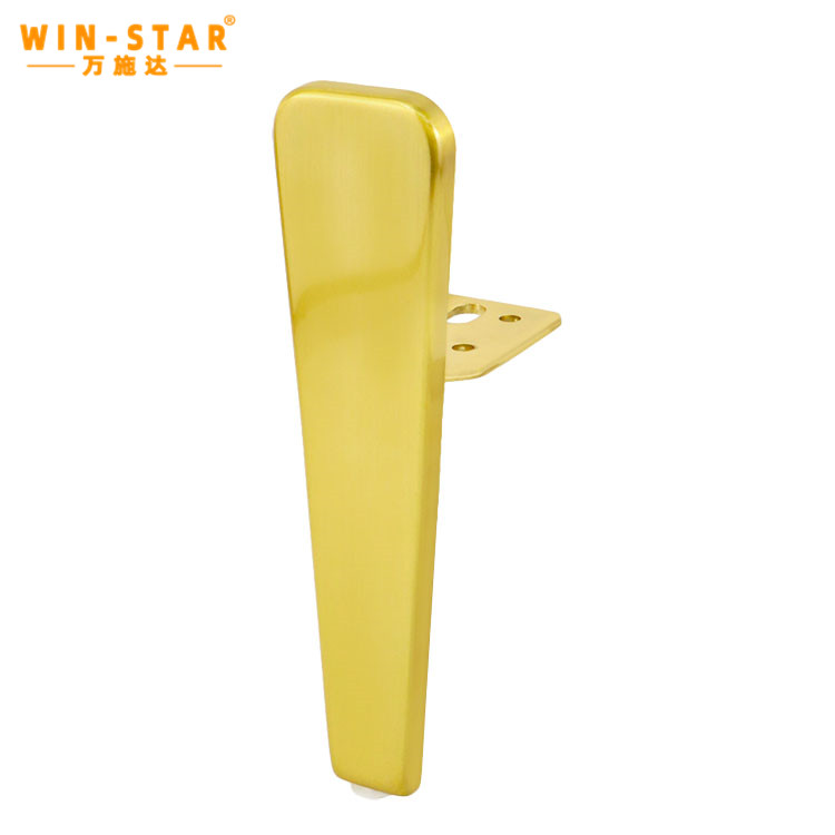 Advantage of metal sofa legs is their resistance to environmental factors