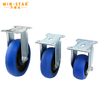 Customized Size 3Inch Plastic TPR Wheels Heavy Duty Hand Trolley Caster
