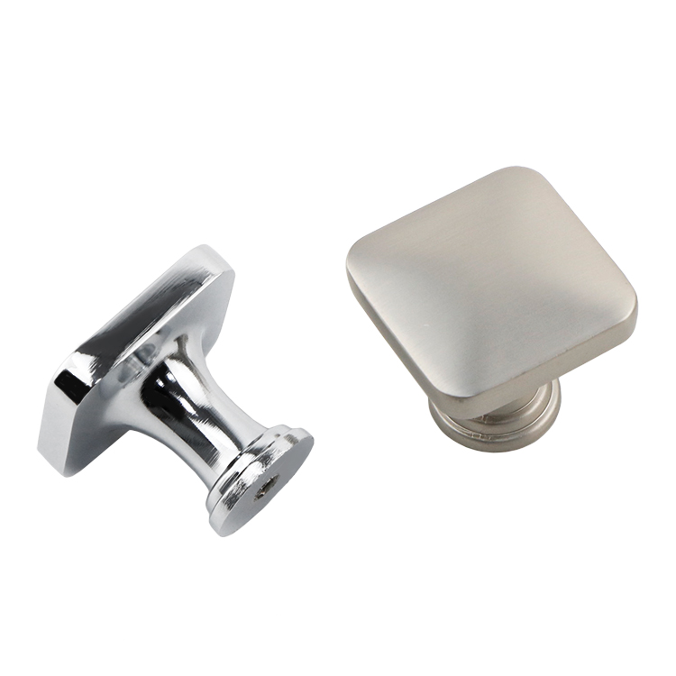 Square Furniture Handle Metal Knob of Drawer Wardrobe Handle Iron Knob T Bar Handle Door Knob